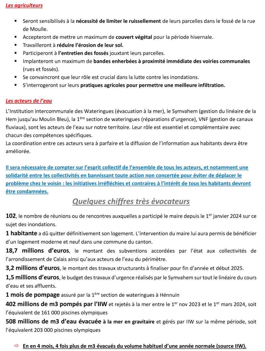 Flash info post inondations 4